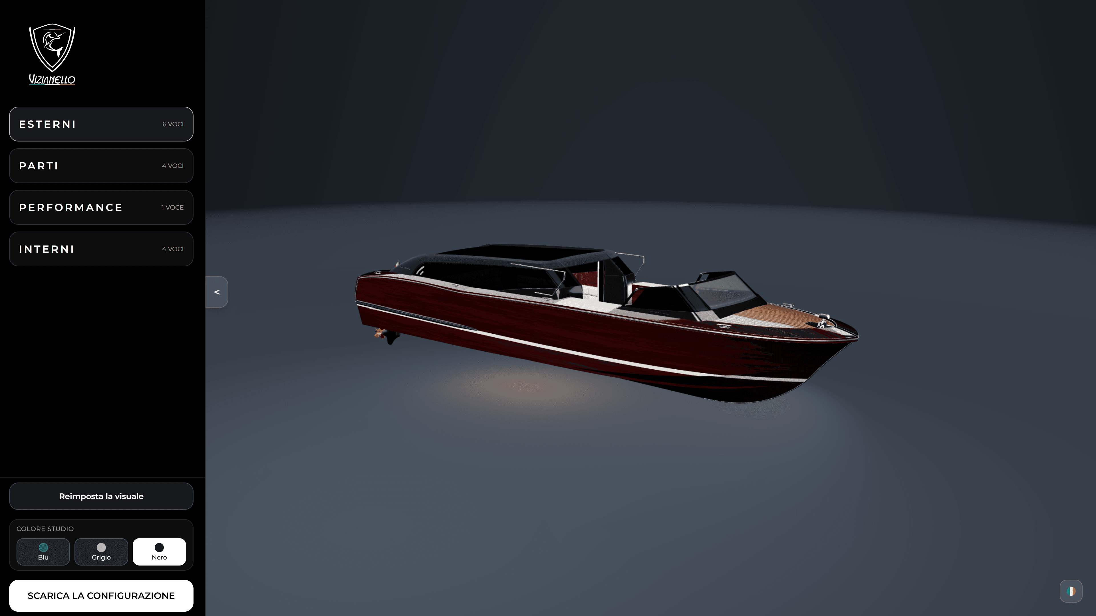 Vizianello Boat Configurator